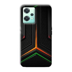 Black Design Phone Customized Printed Back Cover for OnePlus Nord CE 2 Lite