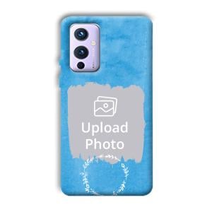 Blue Design Customized Printed Back Cover for OnePlus 9