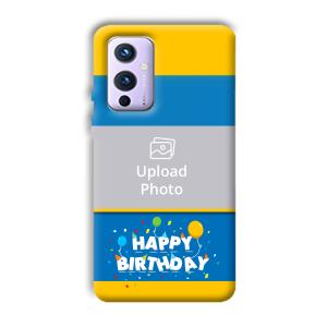 Happy Birthday Customized Printed Back Cover for OnePlus 9
