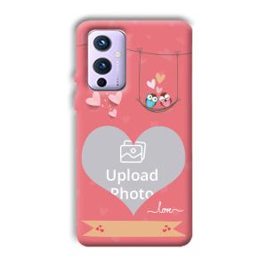 Love Birds Design Customized Printed Back Cover for OnePlus 9