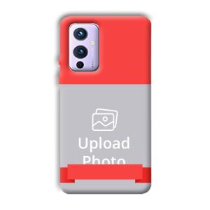 Red Design Customized Printed Back Cover for OnePlus 9