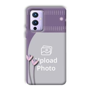 Lilac Pattern Customized Printed Back Cover for OnePlus 9