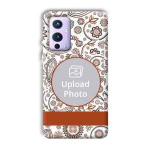 Henna Art Customized Printed Back Cover for OnePlus 9