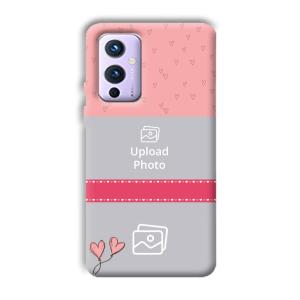 Pinkish Design Customized Printed Back Cover for OnePlus 9