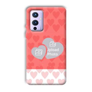 2 Hearts Customized Printed Back Cover for OnePlus 9