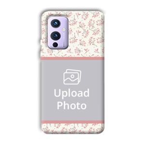 Leafy Design Customized Printed Back Cover for OnePlus 9