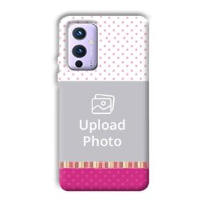 Baby Pink Design Customized Printed Back Cover for OnePlus 9