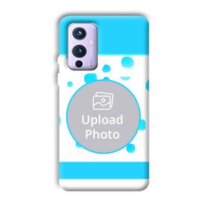 Bluish Customized Printed Back Cover for OnePlus 9