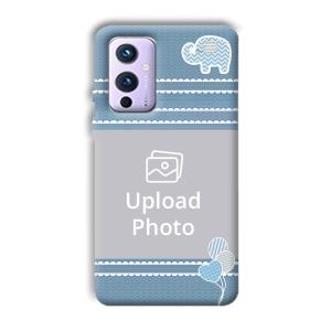 Elephant Customized Printed Back Cover for OnePlus 9