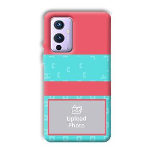 Bluish Pattern Customized Printed Back Cover for OnePlus 9