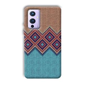 Fabric Design Phone Customized Printed Back Cover for OnePlus 9