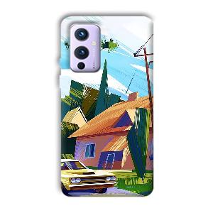 Car  Phone Customized Printed Back Cover for OnePlus 9