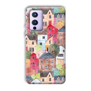 Colorful Homes Phone Customized Printed Back Cover for OnePlus 9