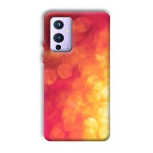 Red Orange Phone Customized Printed Back Cover for OnePlus 9