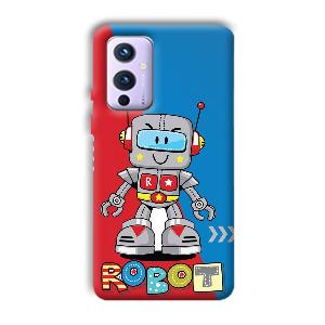 Robot Phone Customized Printed Back Cover for OnePlus 9
