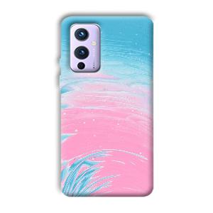 Pink Water Phone Customized Printed Back Cover for OnePlus 9