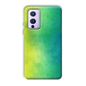 Green Pattern Phone Customized Printed Back Cover for OnePlus 9