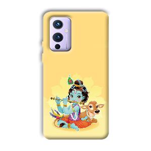 Baby Krishna Phone Customized Printed Back Cover for OnePlus 9