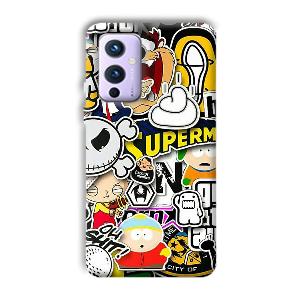 Cartoons Phone Customized Printed Back Cover for OnePlus 9