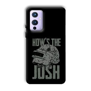 How's The Josh Phone Customized Printed Back Cover for OnePlus 9