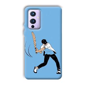 Cricketer Phone Customized Printed Back Cover for OnePlus 9