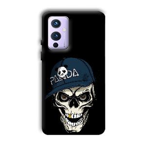 Panda & Skull Phone Customized Printed Back Cover for OnePlus 9