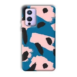 Black Dots Pattern Phone Customized Printed Back Cover for OnePlus 9