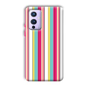 Lines Pattern Phone Customized Printed Back Cover for OnePlus 9