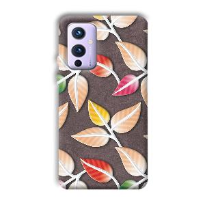 Leaves Phone Customized Printed Back Cover for OnePlus 9