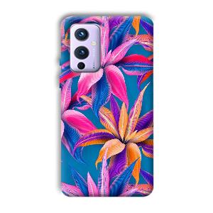 Aqautic Flowers Phone Customized Printed Back Cover for OnePlus 9