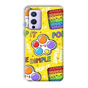 Pop It Phone Customized Printed Back Cover for OnePlus 9
