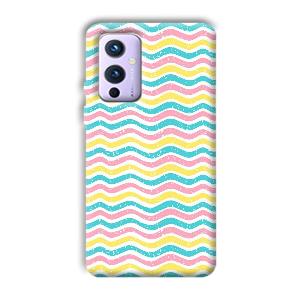 Wavy Designs Phone Customized Printed Back Cover for OnePlus 9