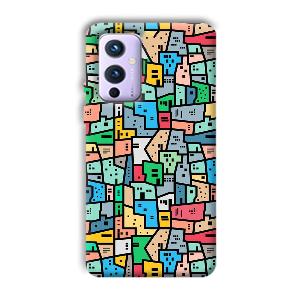 Small Homes Phone Customized Printed Back Cover for OnePlus 9