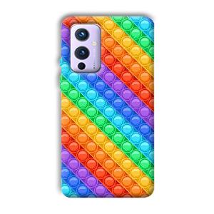 Colorful Circles Phone Customized Printed Back Cover for OnePlus 9