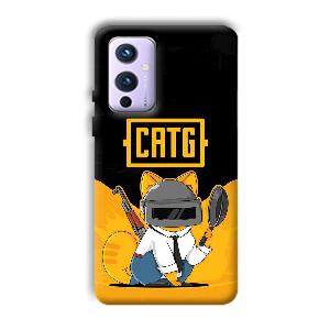 CATG Phone Customized Printed Back Cover for OnePlus 9