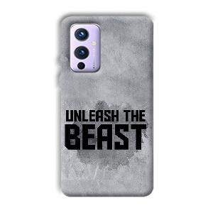 Unleash The Beast Phone Customized Printed Back Cover for OnePlus 9