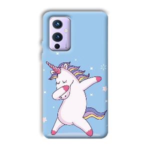 Unicorn Dab Phone Customized Printed Back Cover for OnePlus 9