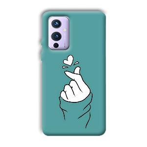 Korean Love Design Phone Customized Printed Back Cover for OnePlus 9