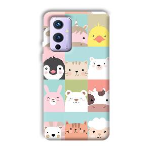 Kittens Phone Customized Printed Back Cover for OnePlus 9