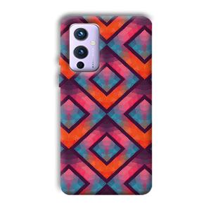 Colorful Boxes Phone Customized Printed Back Cover for OnePlus 9