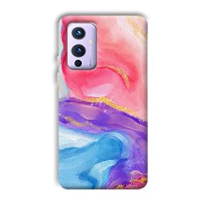 Water Colors Phone Customized Printed Back Cover for OnePlus 9