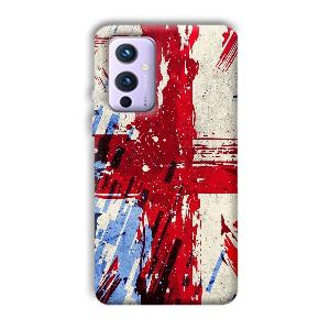 Red Cross Design Phone Customized Printed Back Cover for OnePlus 9