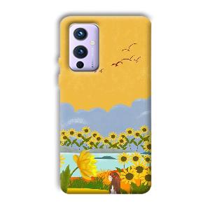 Girl in the Scenery Phone Customized Printed Back Cover for OnePlus 9