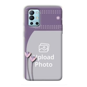 Lilac Pattern Customized Printed Back Cover for OnePlus 9R