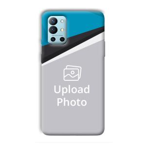Blue Black Customized Printed Back Cover for OnePlus 9R