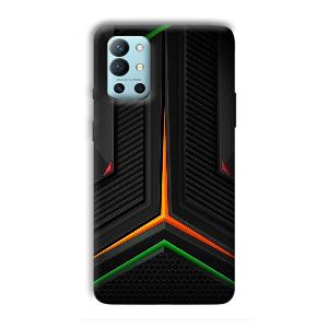 Black Design Phone Customized Printed Back Cover for OnePlus 9R