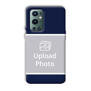 Blue White Customized Printed Back Cover for OnePlus 9 Pro