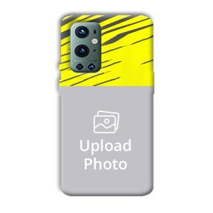 Yellow Lines Customized Printed Back Cover for OnePlus 9 Pro