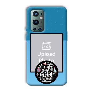 Love You Customized Printed Back Cover for OnePlus 9 Pro