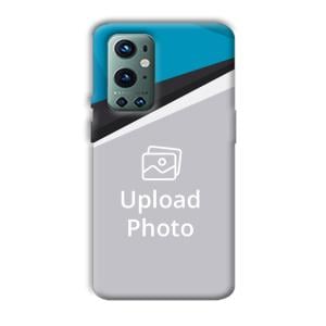 Blue Black Customized Printed Back Cover for OnePlus 9 Pro